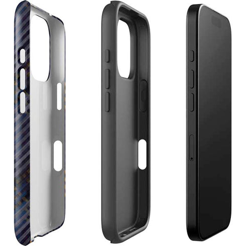 Retro Fall Pattern iPhone 16 Pro Impact Case