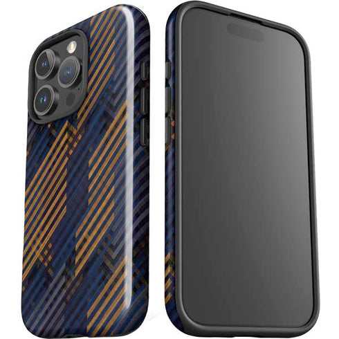 Retro Fall Pattern iPhone 16 Pro Impact Case