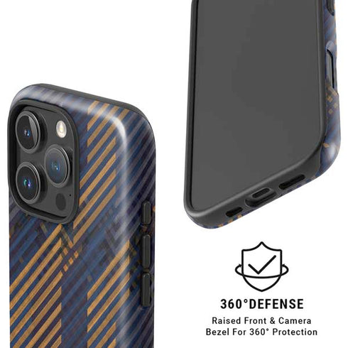 Retro Fall Pattern iPhone 16 Pro Magsafe Impact Case