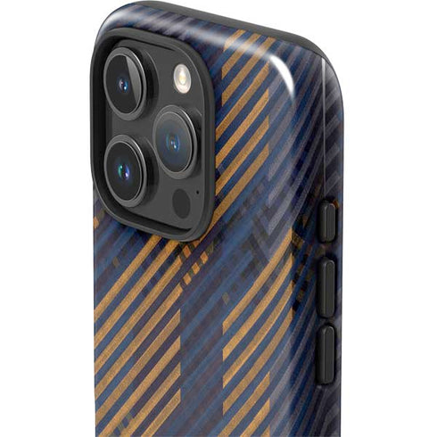 Retro Fall Pattern iPhone 16 Pro Max Impact Case