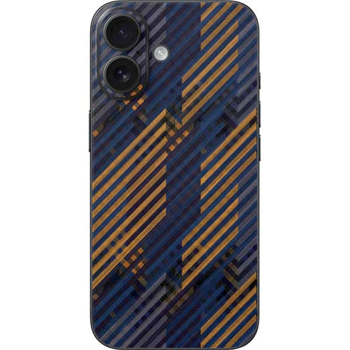 Retro Fall Pattern iPhone 16 Skin