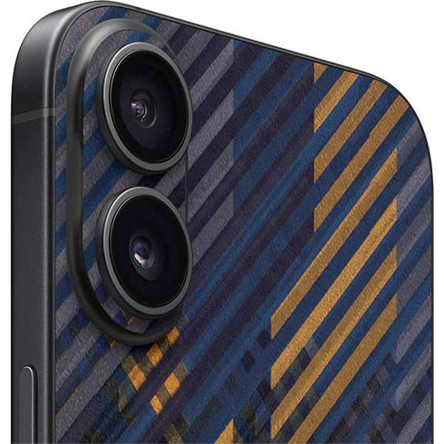 Retro Fall Pattern iPhone 16 Skin