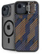 Retro Fall Pattern iPhone 16e Kickstand Case