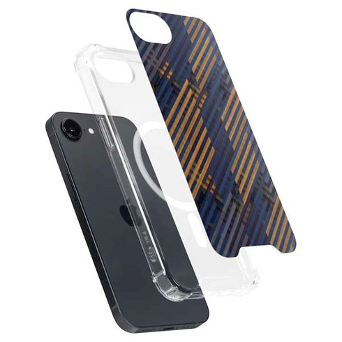 Retro Fall Pattern iPhone 16e MagSafe Case