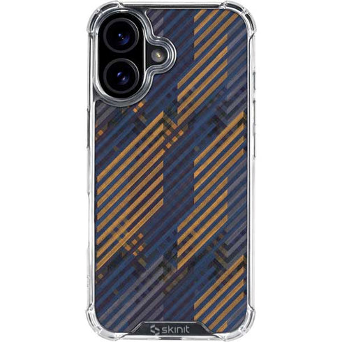 Retro Fall Pattern iPhone 17 Clear Case
