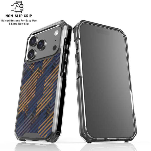 Retro Fall Pattern iPhone 18 Pro Clear Case