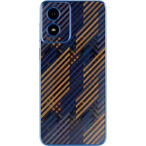 Retro Fall Pattern Moto G Play 4G (2024) Skin