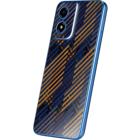 Retro Fall Pattern Moto G Play 4G (2024) Skin