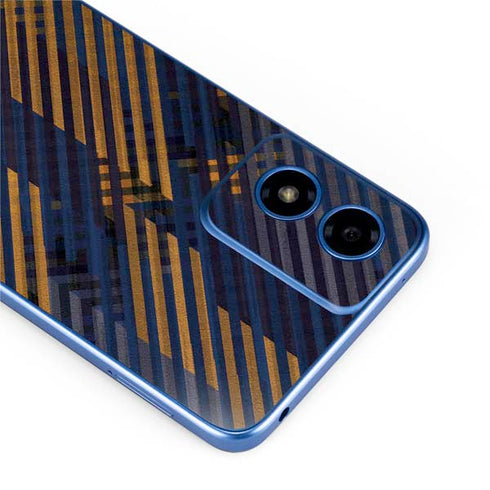 Retro Fall Pattern Moto G Play 4G (2024) Skin