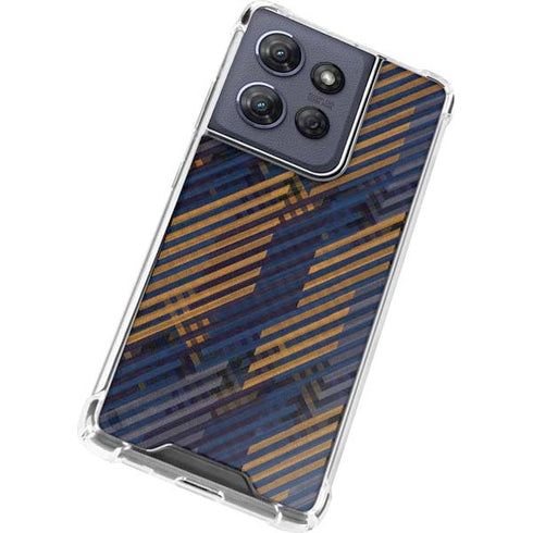 Retro Fall Pattern Moto G Play 5G (2025) Clear Case