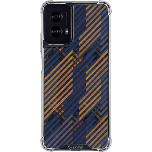 Retro Fall Pattern Moto G Power 5G (2024) Clear Case