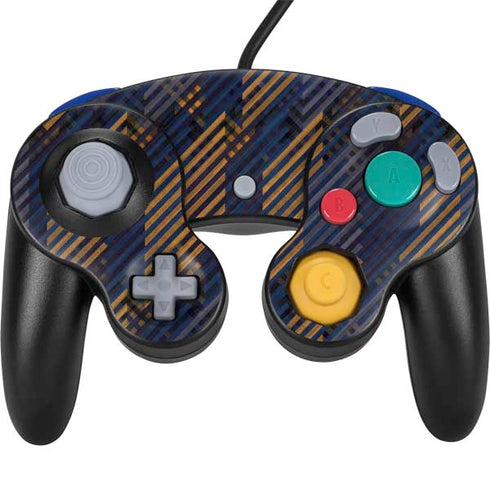 Retro Fall Pattern Nintendo GameCube Controller Skin