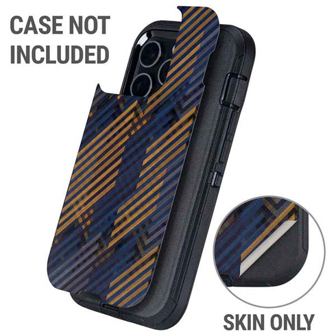 Retro Fall Pattern Otterbox Defender iPhone Skin