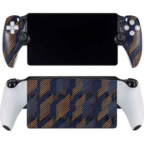 Retro Fall Pattern PlayStation Portal Remote Player Skin