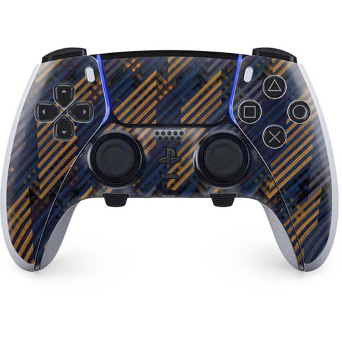 Retro Fall Pattern PS5 DualSense Edge Pro Controller Skin