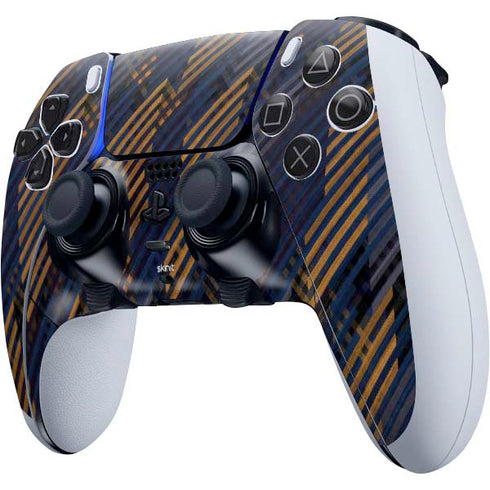 Retro Fall Pattern PS5 DualSense Edge Pro Controller Skin
