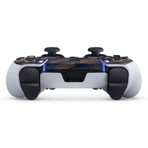 Retro Fall Pattern PS5 DualSense Edge Pro Controller Skin