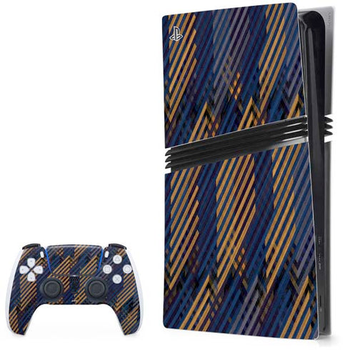 Retro Fall Pattern PS5 Pro Bundle Skin