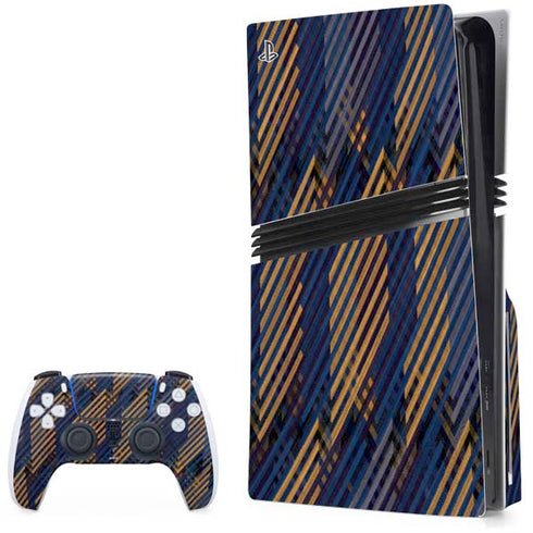Retro Fall Pattern PlayStation PS5 Skins