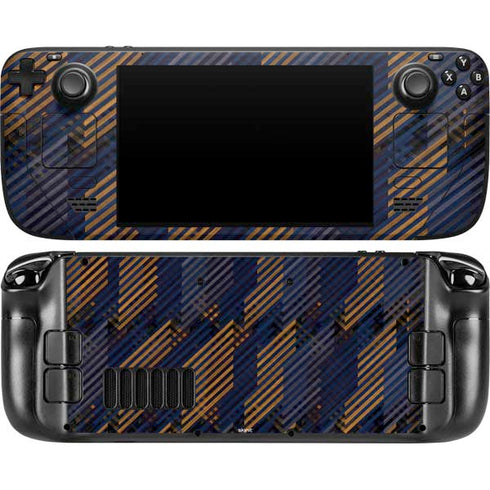 Retro Fall Pattern Steam Deck Handheld Gaming Computer OLED Skin
