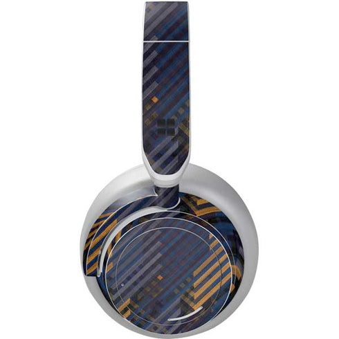 Retro Fall Pattern Surface Headphones Skin