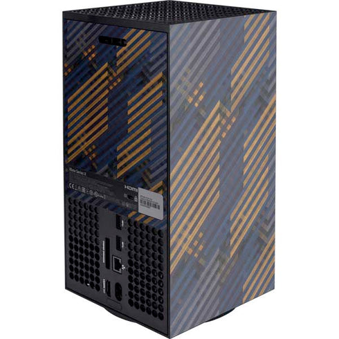 Retro Fall Pattern XBox Series X Digital Edition Console Skin