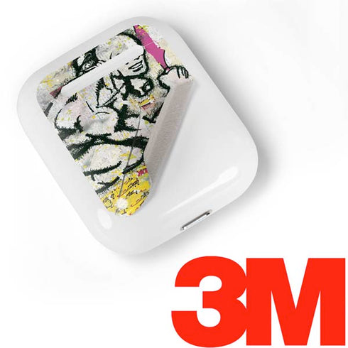 DC Comics The Flash Retro Abstract Running Pose Apple AirPods Skin