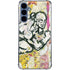 DC Comics The Flash Retro Abstract Running Pose Galaxy A55 5G Clear Case