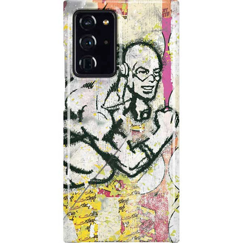 DC Comics The Flash Retro Abstract Running Pose Galaxy Cases