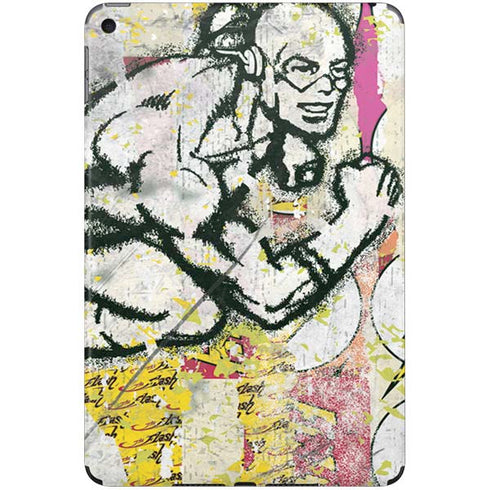 DC Comics The Flash Retro Abstract Running Pose iPad Skins