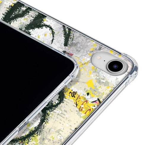 DC Comics The Flash Retro Abstract Running Pose iPad 11th Gen (2025) Clear Case