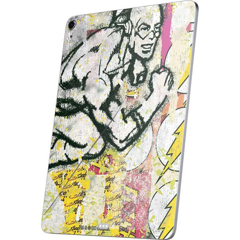 DC Comics The Flash Retro Abstract Running Pose Apple iPad Air Skin