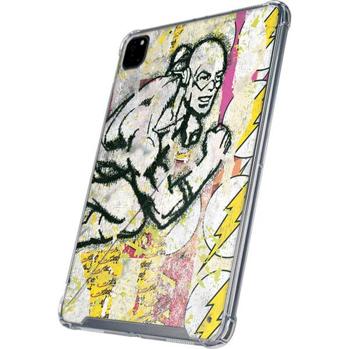 DC Comics The Flash Retro Abstract Running Pose iPad Cases