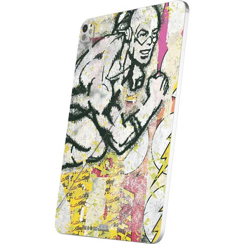 DC Comics The Flash Retro Abstract Running Pose iPad Pro 13in M4 (2024) Skin