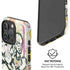 DC Comics The Flash Retro Abstract Running Pose iPhone 16 Pro Magsafe Impact Case