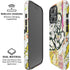 DC Comics The Flash Retro Abstract Running Pose iPhone 16 Pro Magsafe Impact Case