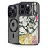 DC Comics The Flash Retro Abstract Running Pose iPhone 16 Pro Max Kickstand Case