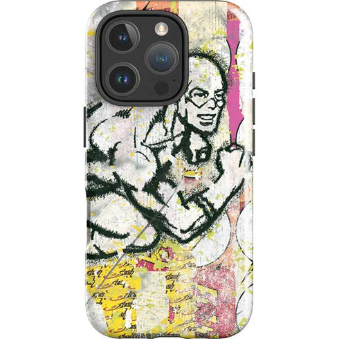 DC Comics The Flash Retro Abstract Running Pose iPhone 16 Pro Max Magsafe Impact Case