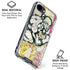 DC Comics The Flash Retro Abstract Running Pose iPhone 16e Clear Case