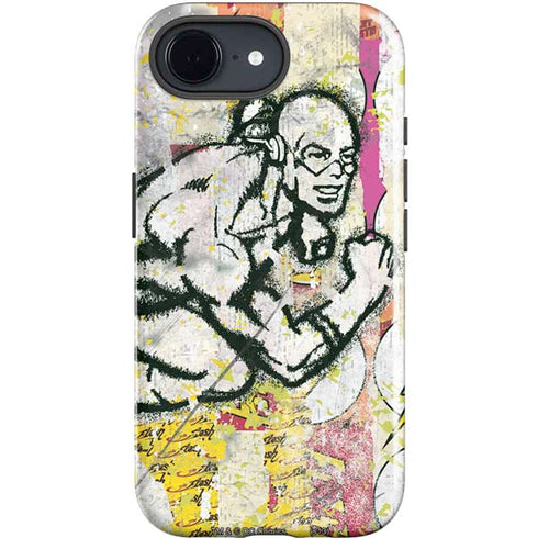 DC Comics The Flash Retro Abstract Running Pose iPhone 16e Impact Case