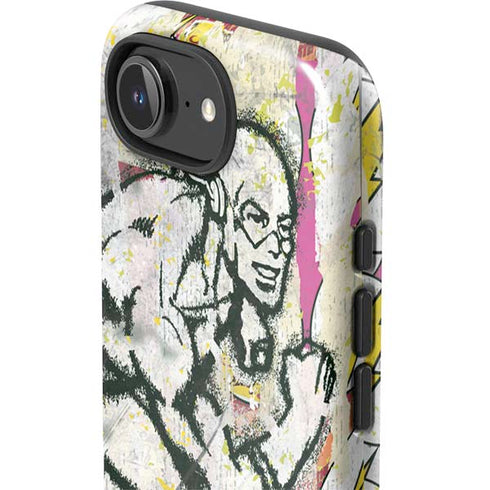 DC Comics The Flash Retro Abstract Running Pose iPhone 16e Impact Case