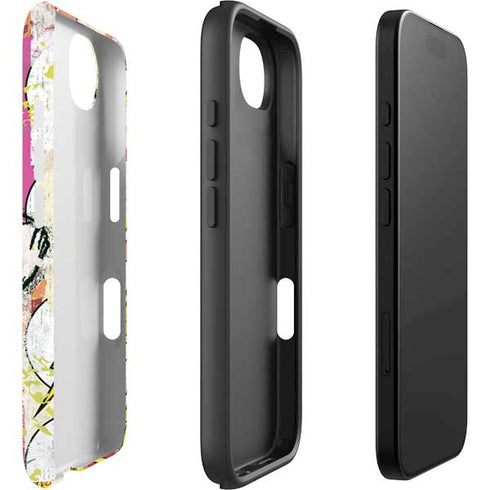DC Comics The Flash Retro Abstract Running Pose iPhone 16e Impact Case