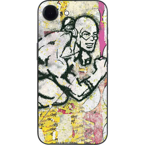 DC Comics The Flash Retro Abstract Running Pose iPhone 16e Skin
