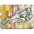 DC Comics The Flash Retro Abstract Running Pose Apple MacBook Air Skin