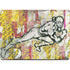 DC Comics The Flash Retro Abstract Running Pose Apple MacBook Pro 14-inch Skin