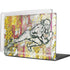 DC Comics The Flash Retro Abstract Running Pose MacBook Cases