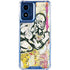 DC Comics The Flash Retro Abstract Running Pose Moto G 5G (2024) Clear Case