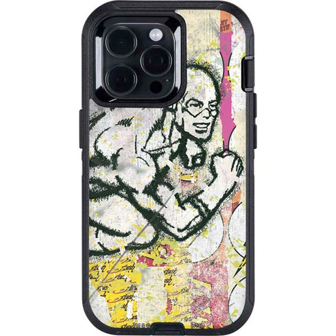 DC Comics The Flash Retro Abstract Running Pose Otterbox Defender iPhone Skin