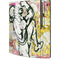 DC Comics The Flash Retro Abstract Running Pose Playstation 3 & PS3 Skin