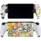 DC Comics The Flash Retro Abstract Running Pose PlayStation Portal Remote Player Skin
